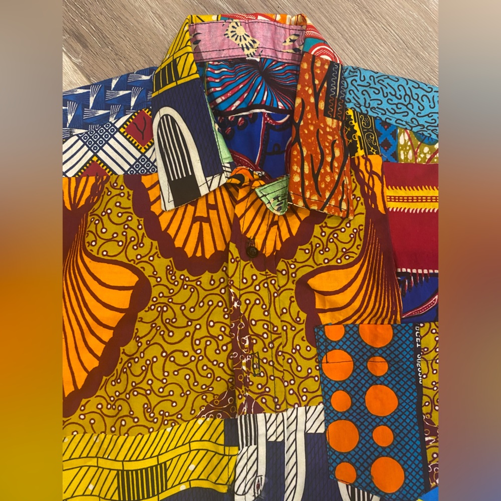 Ankara Shirt - Picture 3 of 5